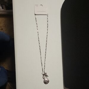 TIME AND TRU Silver Necklace with Pendant